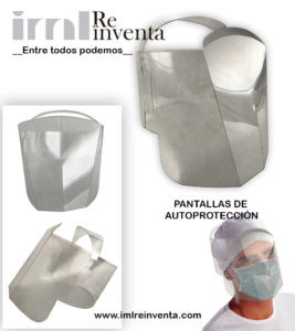 imlreinventa mascarillas coronavirus pantallas proteccion epis